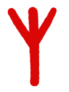 Algiz Rune - Elder Futhark Runes