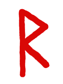 Raidho Rune - Elder Futhark Runes - Viking Runes